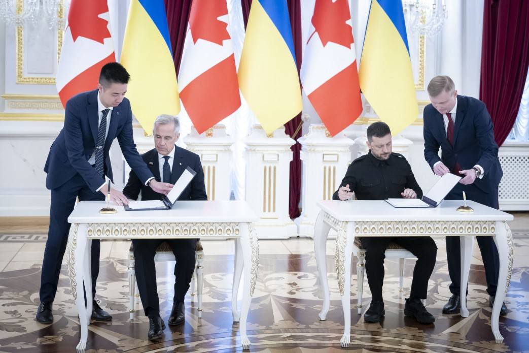 Марк Карни и Володимир Зеленски